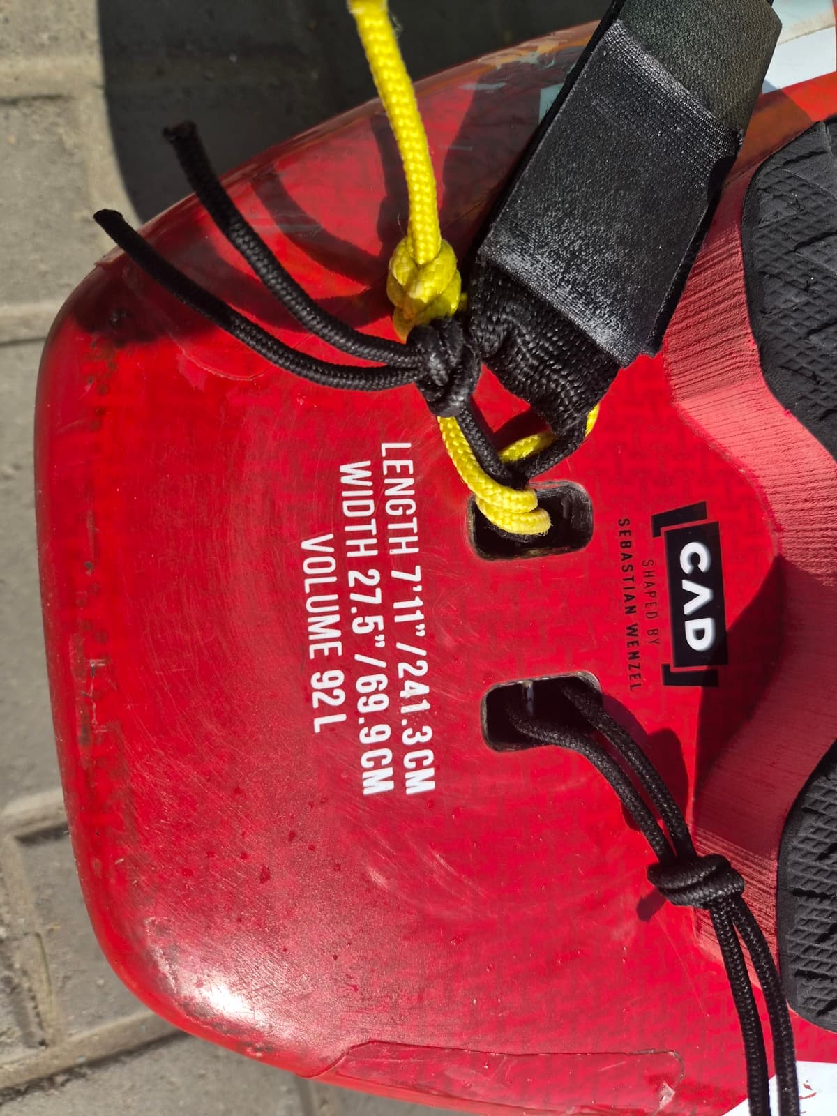 Fantic Prowave SUP — dimensions